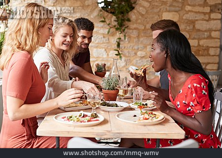 
                Essen, Restaurant, Italienisch, Freunde                   