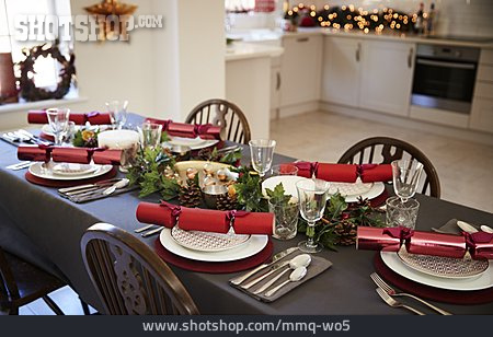 
                Home, Table Cover, Christmas Dinner                   