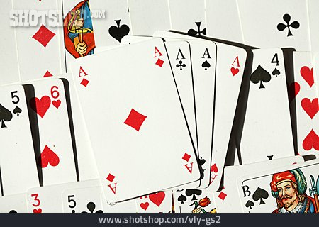 
                Kartenspiel, Ass, Kartenblatt                   