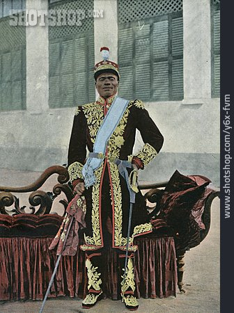 
                Königreich Dahomey, König Toffa                   