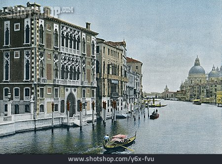 
                Venedig, 1900, Chromolithografie                   
