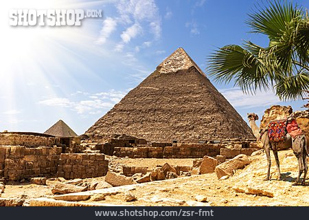 
                Chephren-pyramide, Pyramiden Von Gizeh                   