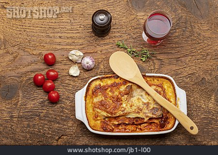 
                Abendessen, Ofengericht, Lasagne                   