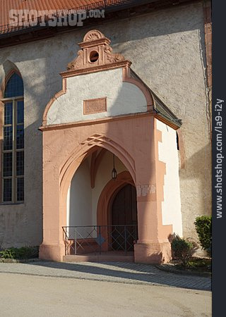 
                Eingang, Stadtkirche Schlitz                   