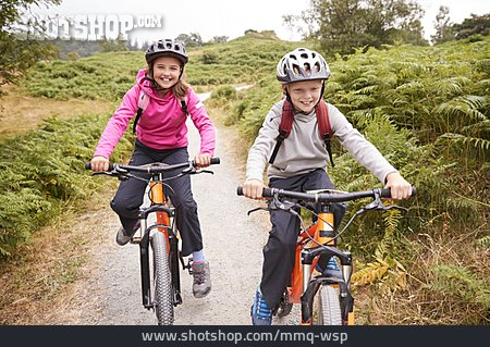 
                Children, Mountain Bike, Cycling                   