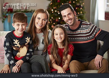 
                Weihnachten, Familienporträt                   
