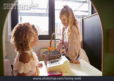 
                Einkaufen, Spiel, Kindergarten                   