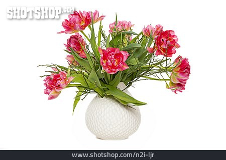 
                Tulpenstrauß, Vase                   