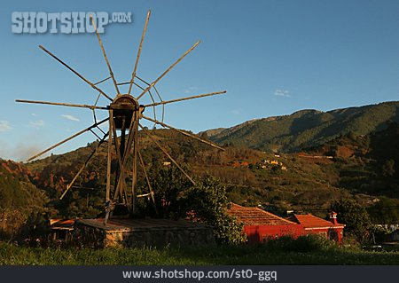
                Windmühle, La Palma                   