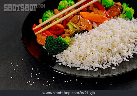 
                Reisgericht, Japanische Küche                   