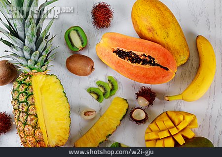 
                Obst, Südfrucht, Tropenfrucht                   