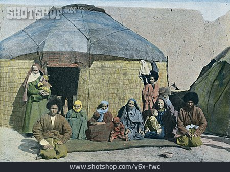 
                Zelt, 1900, Turkmenen                   