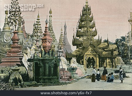 
                Myanmar, Buddhistischer Tempel                   