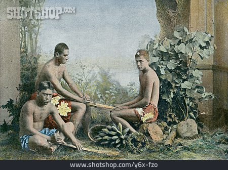 
                Tahiti, Eingeborene                   