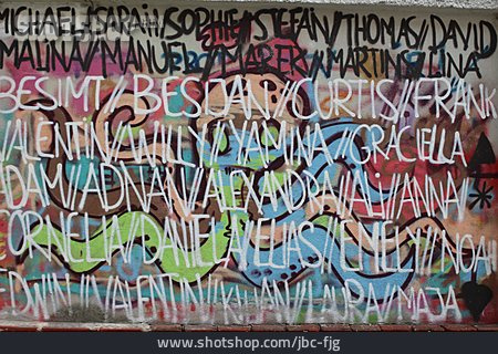 
                Graffiti, Namen                   