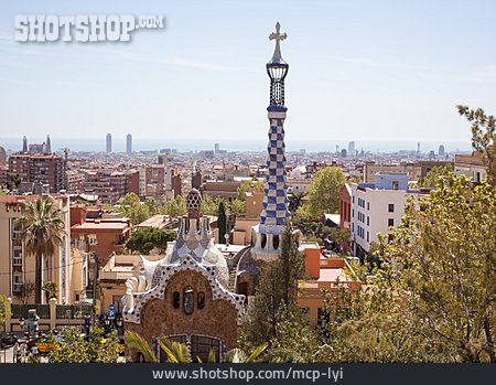 
                Barcelona, Antoni Gaudí, Park Güell                   