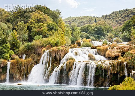 
                Wasserfall, Nationalpark Krka                   