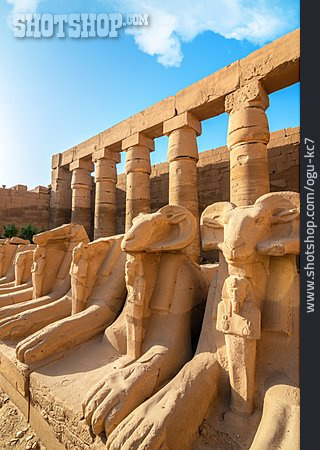 
                Sphinx, Luxor-tempel                   