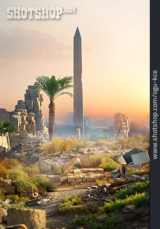 
                Obelisk, Karnak-tempel                   