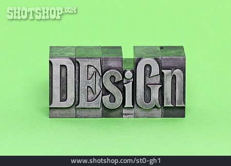 
                Design, Typografie, Druckletter                   