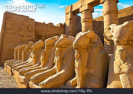 
                Sphinx, Karnak-tempel                   