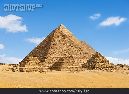 
                Archäologie, Weltwunder, Pyramiden Von Gizeh                   