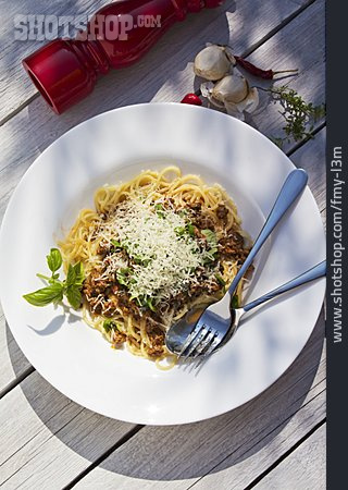 
                Spaghettigericht, Spaghetti Bolognese                   
