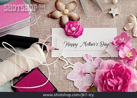 
                Muttertag, Scrapbooking, Happy Mother's Day                   