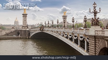 
                Seine, Paris, Pont Alexandre Iii                   