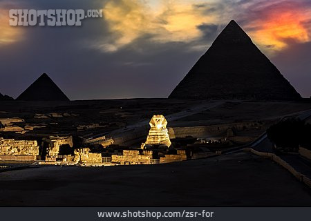 
                Weltkulturerbe, Große Sphinx Von Gizeh                   