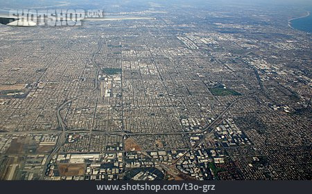 
                Luftaufnahme, Los Angeles                   