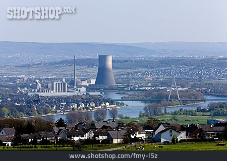 
                Kühlturm, Kernkraftwerk Mülheim-kärlich                   