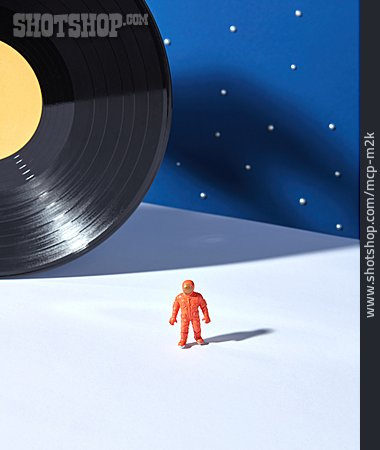 
                Vinyl, Weltall, Astronaut                   