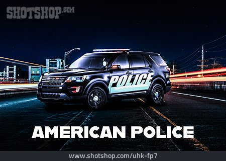 
                Polizeiauto, Police, American Police                   
