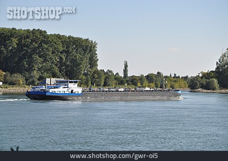 
                Rhein, Frachtschiff                   