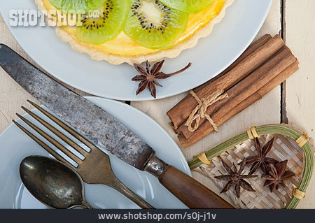 
                Kiwi, Obstkuchen                   