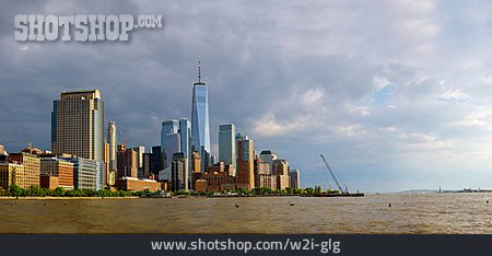 
                Wolkenkratzer, Manhattan, Hudson River                   