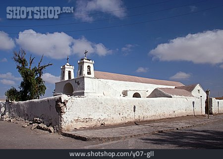 
                Kirche, Atacama-wüste, Chiu-chiu                   