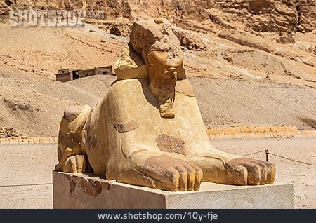 
                Sphinx, Totentempel Der Hatschepsut                   