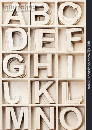 
                Buchstaben, Abc, Holzbuchstaben                   