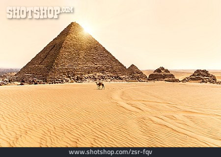 
                Pyramide, Weltwunder, Pyramiden Von Gizeh                   