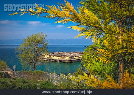 
                Lehmhaus, Ohridsee, Ohrid                   