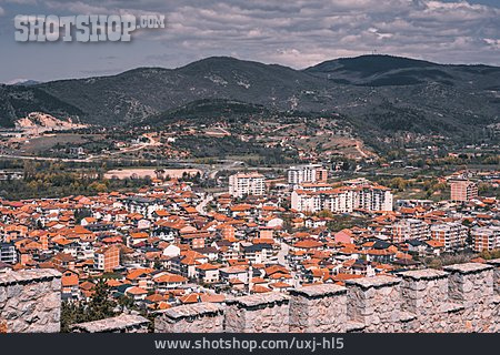 
                Stadtansicht, Ohrid, Samoils Festung                   