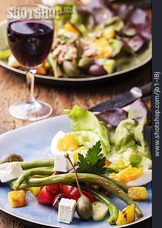 
                Nizza-salat, Salade Niçoise                   