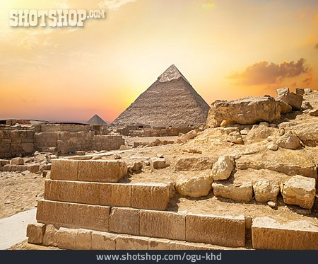 
                Chephren, Chephren-pyramide, Pyramiden Von Gizeh                   