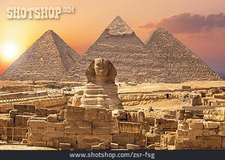 
                Große Sphinx Von Gizeh, Pyramiden Von Gizeh                   