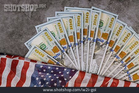 
                Usa, Geldfächer, Dollar                   
