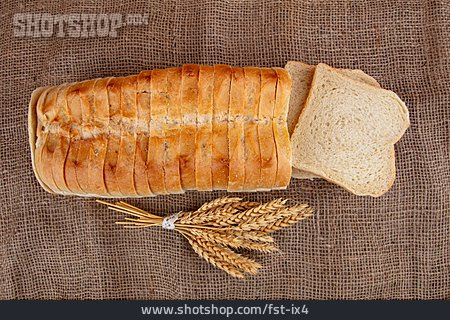 
                Brot, Brotscheibe, Weißbrot                   