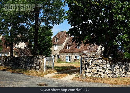 
                Frankreich, Bauernhaus, Dordogne, Natursteinhaus, Périgord, Perigord                   