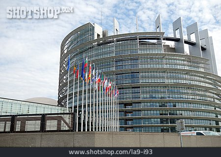 
                Parlamentsgebäude, Straßburg, Europaparlament                   